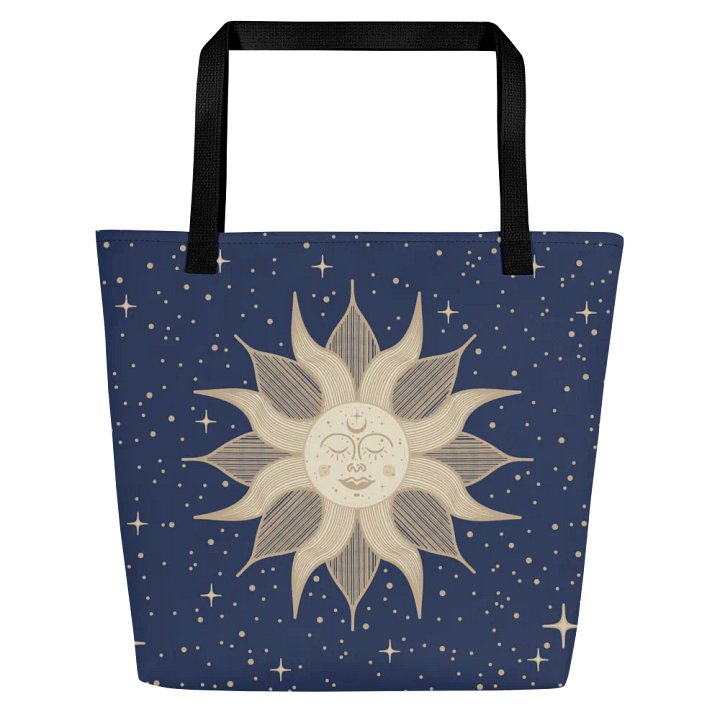 Mystic Sun Starry Night Tote Bag product image (2)