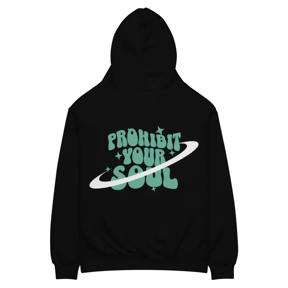 Gutta Mint Green Graphic Oversized Hoodie product image (4)