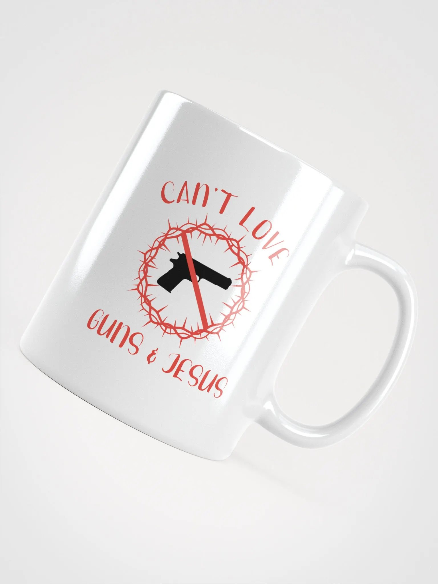 Can't Love Guns And Jesus Mug product image (10)