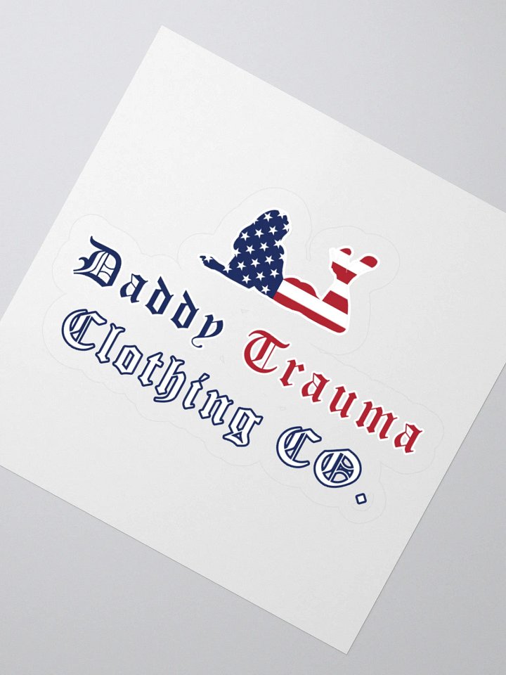 Daddy Trauma Clothing CO Sticker product image (5)