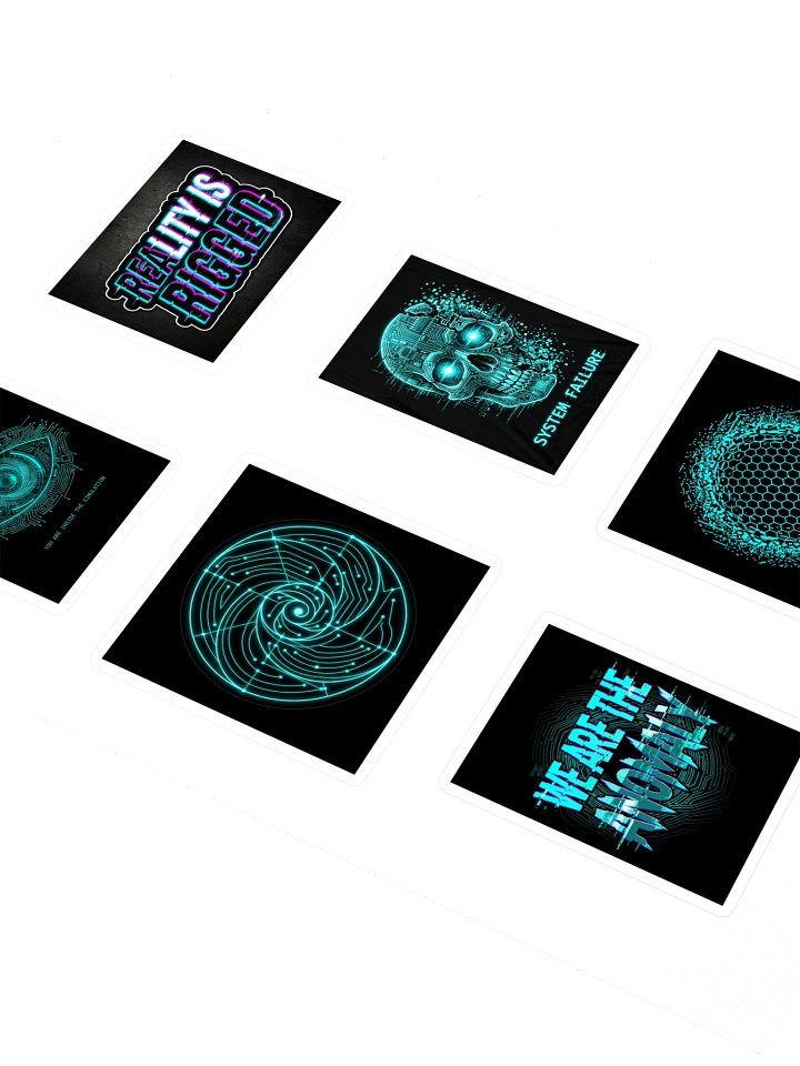 Cybernetic Visionaries Sticker Sheet product image (2)