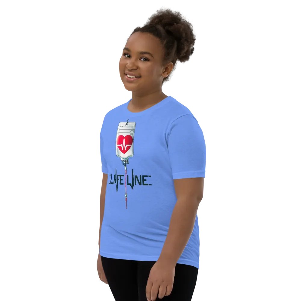 Lifeline Heartbeat Youth T-Shirt product image (28)