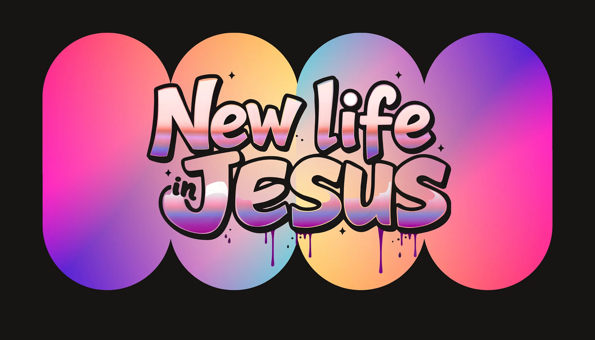 Street Mission Cards New Life in Jesus Graffiti product image (2)