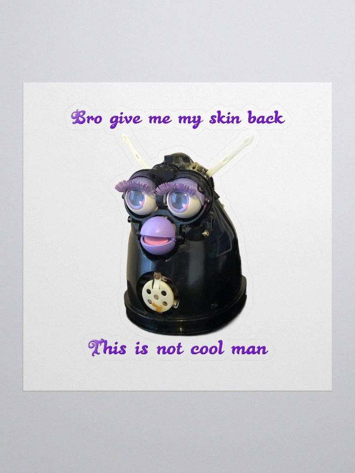 Not Cool Sticker product image (1)