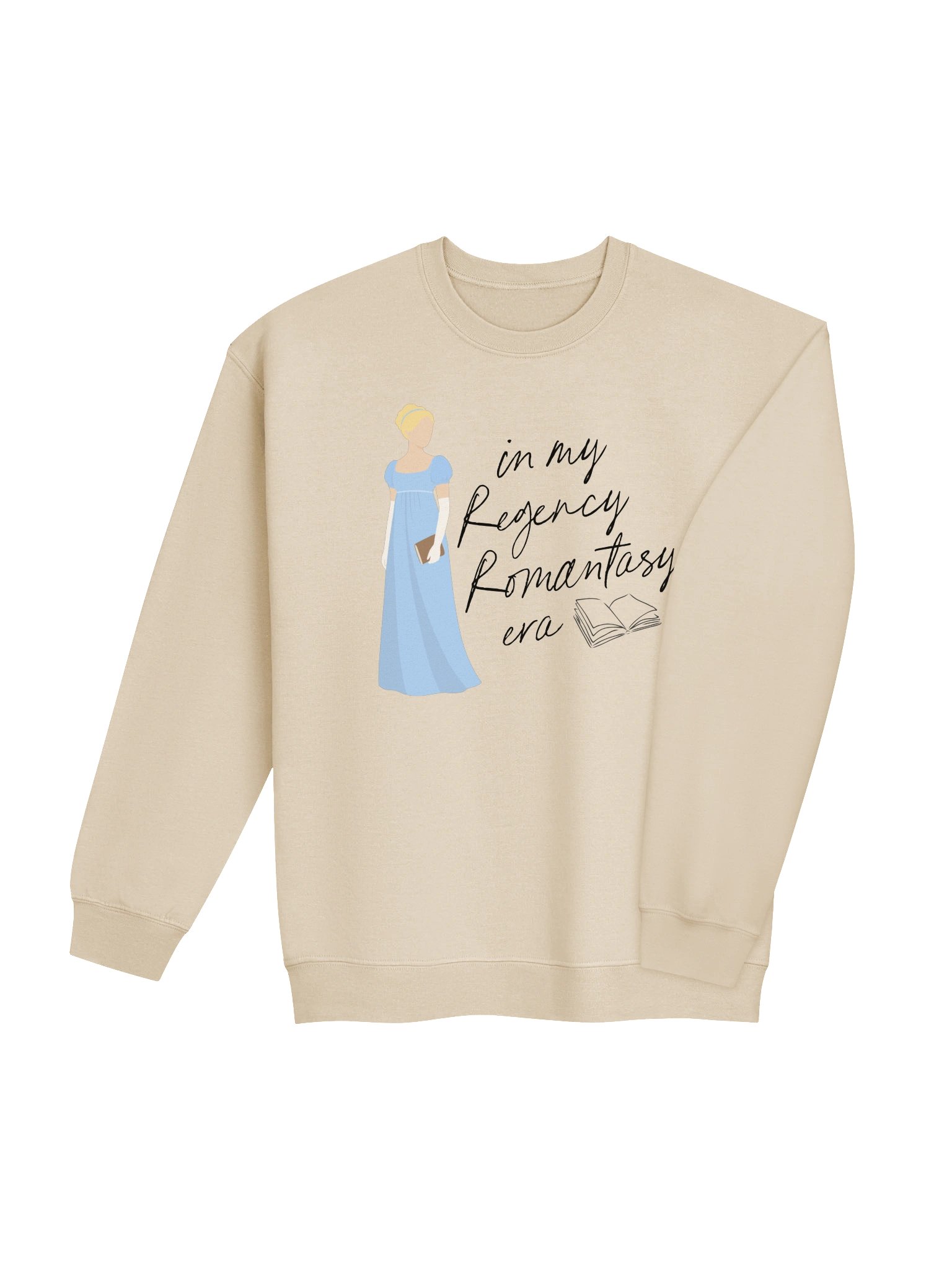 Regency Romantasy Era Sweatshirt | BLUE product image (4)