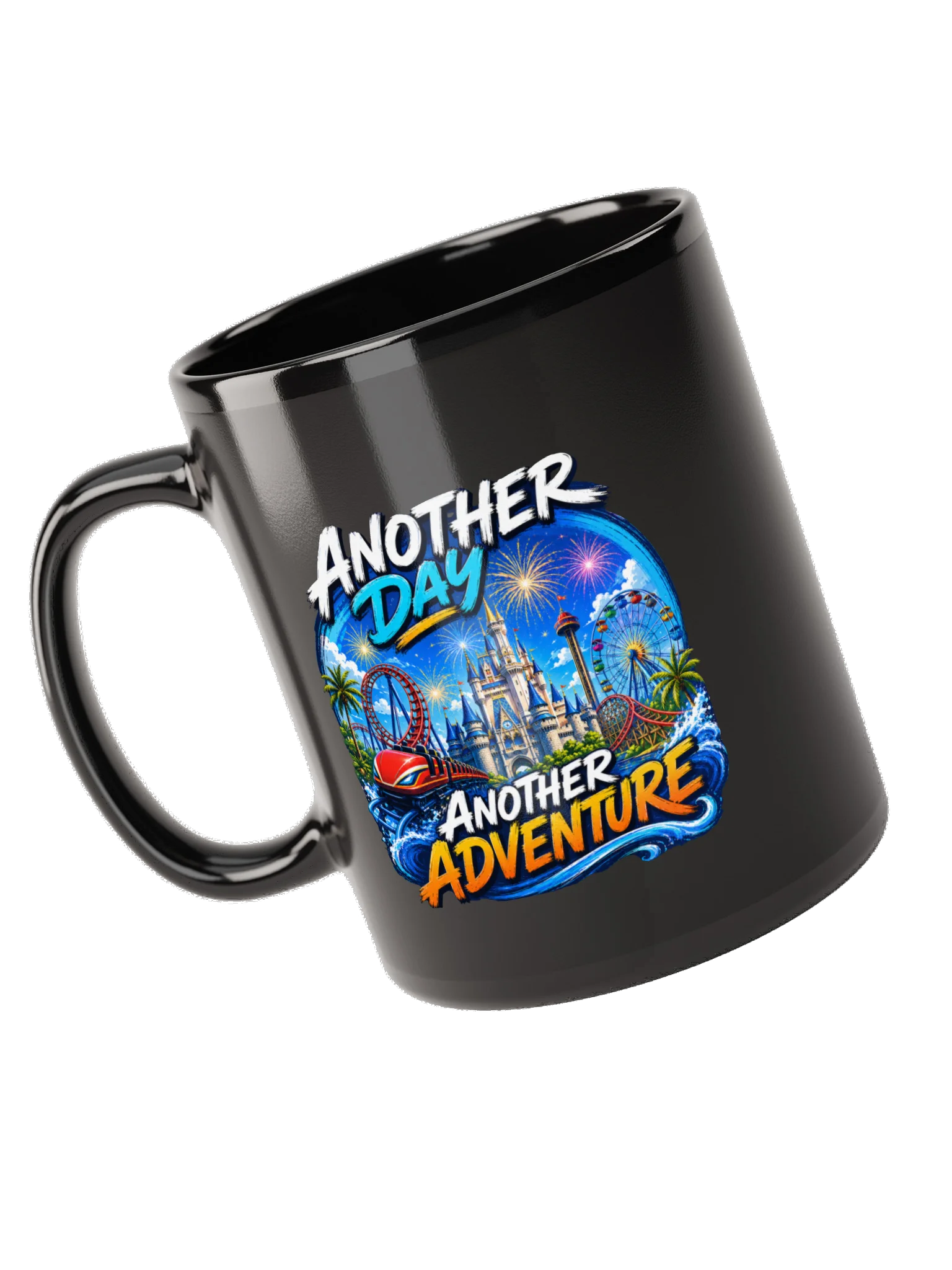 Another Day, Another Adventure Theme Park Coffee Mug product image (5)