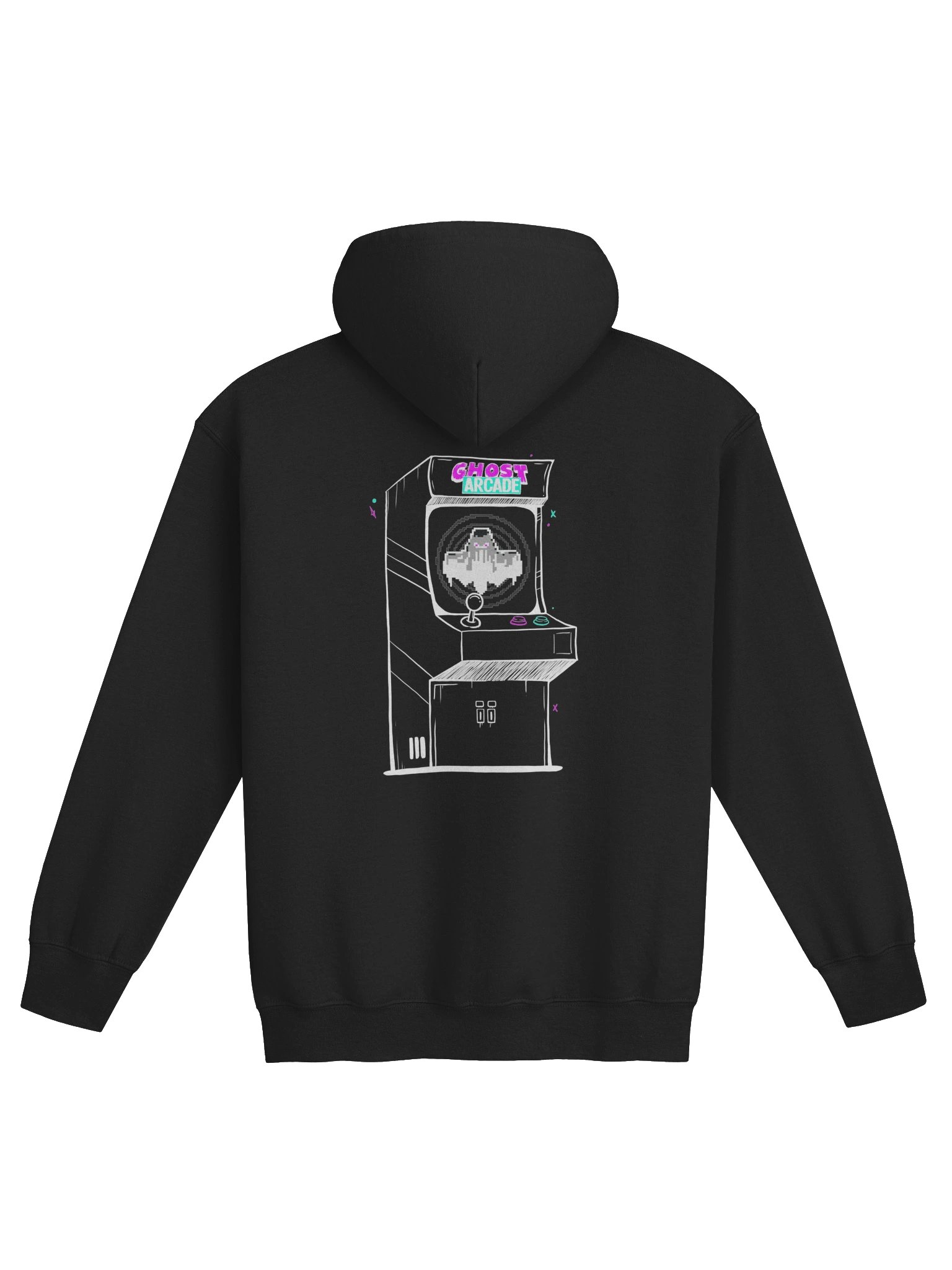 Gh0stArcade Logo Zip Hoodie - Black product image (2)