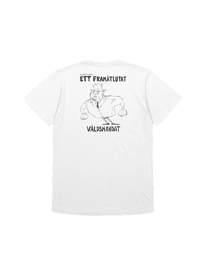 Framåtlutat våldsmandat - Herr T-shirt (signed by @Kluddniklas!) product image (1)