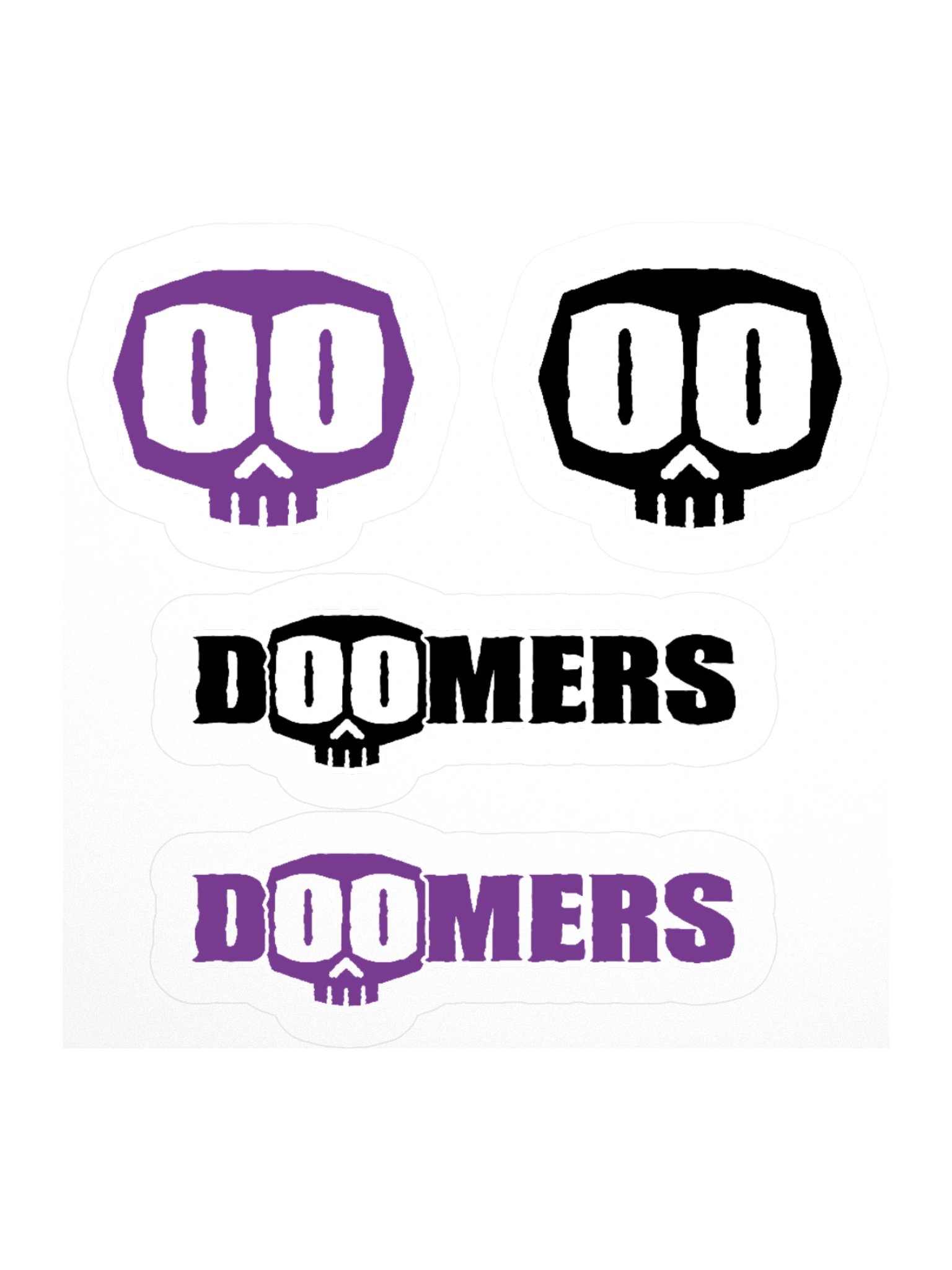 Doomers Brand Sticker Set product image (1)