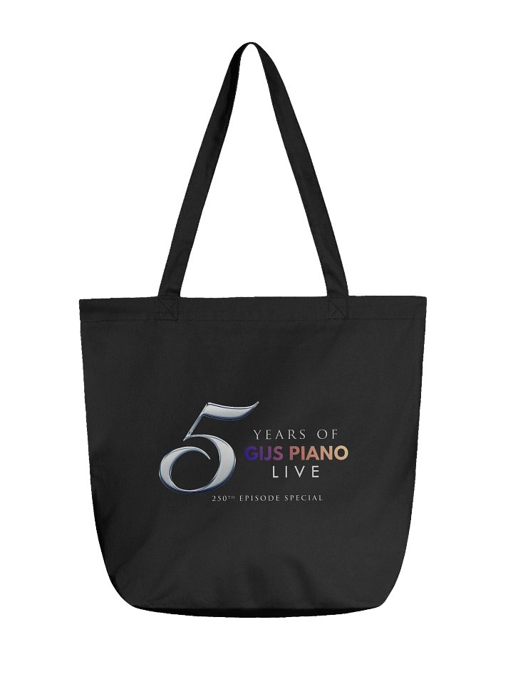 Gijs Piano LIVE 5th Anniversary Tote Bag product image (1)