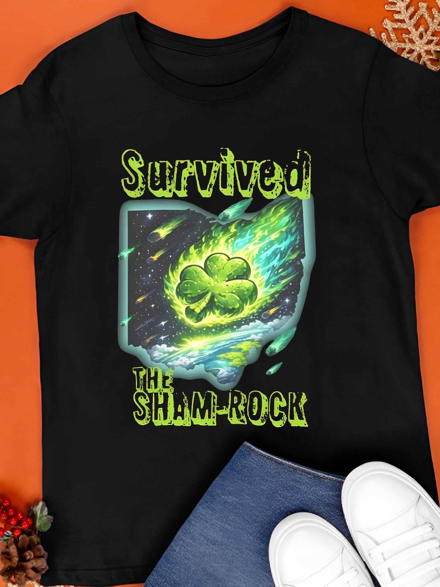 Survived The Sham-rock Shirt product image (1)