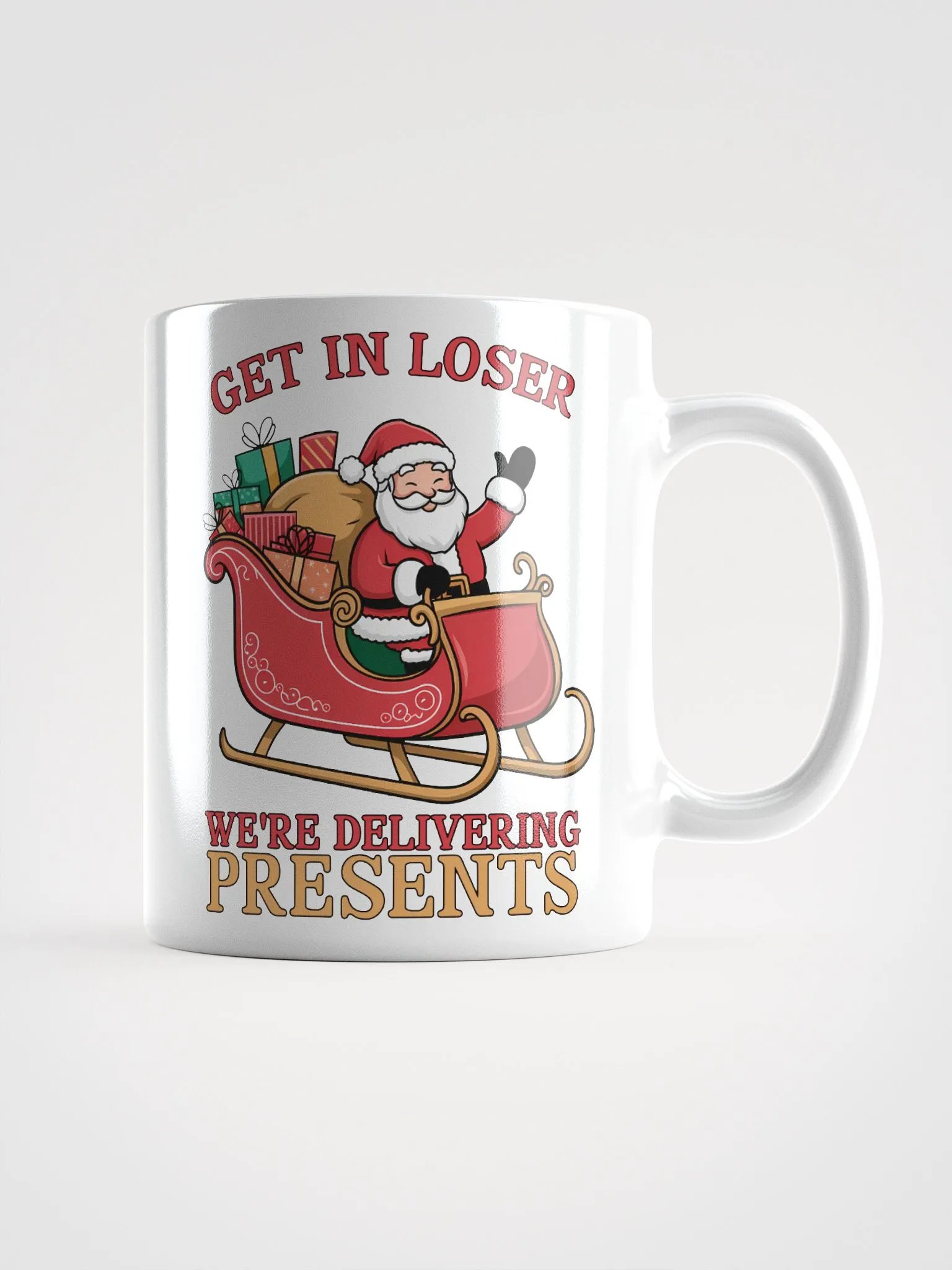 Santa Sleigh Ride Mug product image (1)