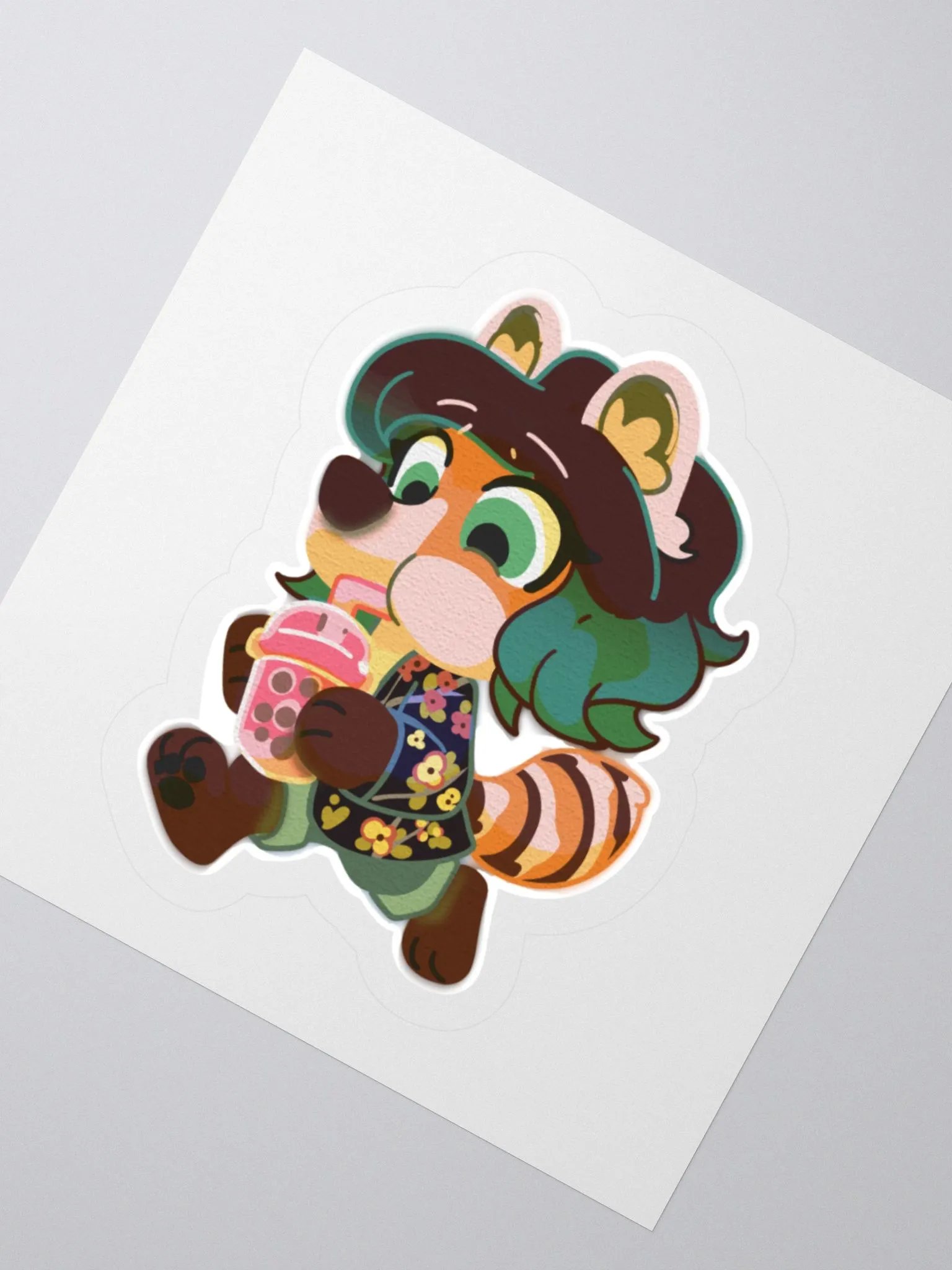 Sipping Boba Sticker product image (2)