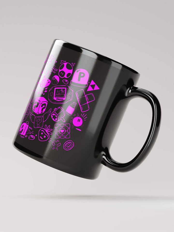 Black Mug - Pink Design product image (1)