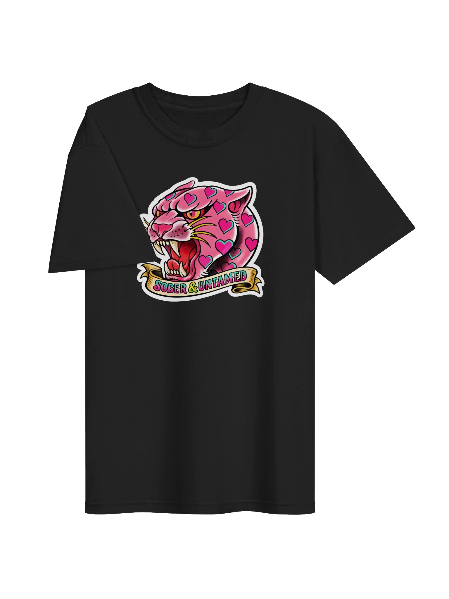 Sober & Untamed Pink Panther Tee product image (36)