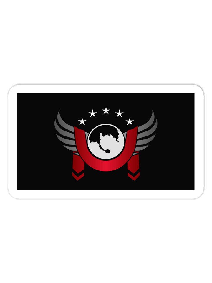 Rogue Republic Flag Vinyl Decal product image (4)