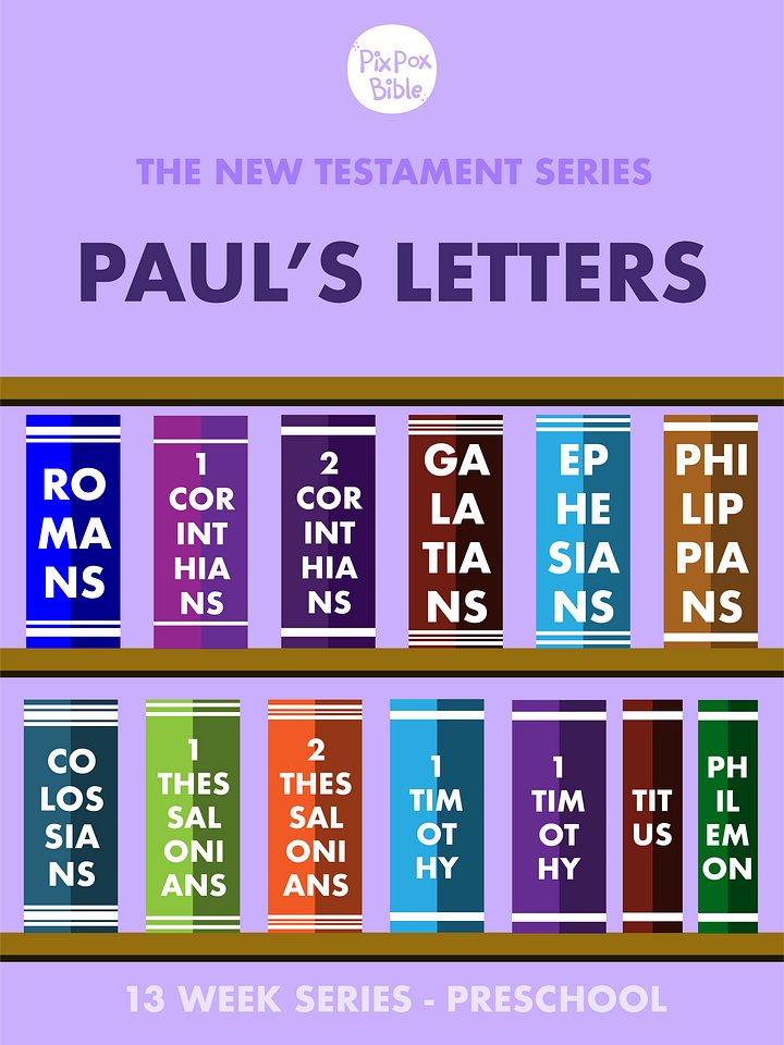 THE NT: PAUL'S LETTERS - Preschool Bundle product image (1)
