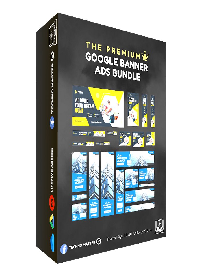 1000+ Google Banner Ads Templates – High-Converting Designs for All Niches product image (1)