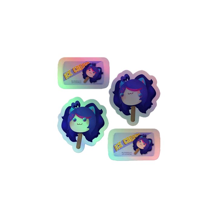 Ice Cream Katie - Holo Stickers product image (1)
