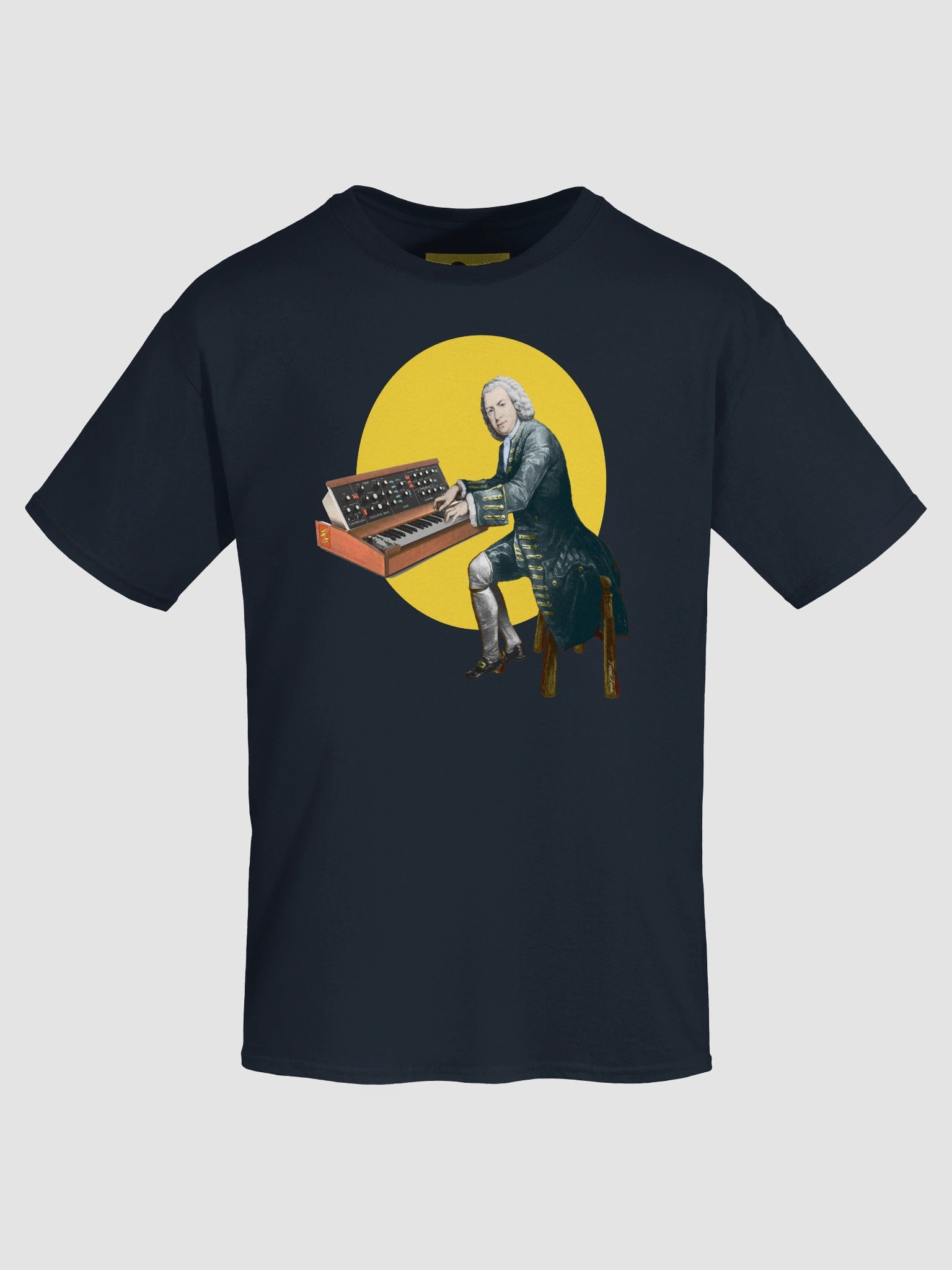 Prelude and Moogue by Frank Fonik (Mini mOOg Tribute), Techno EDM Unisex T-Shirt product image (7)