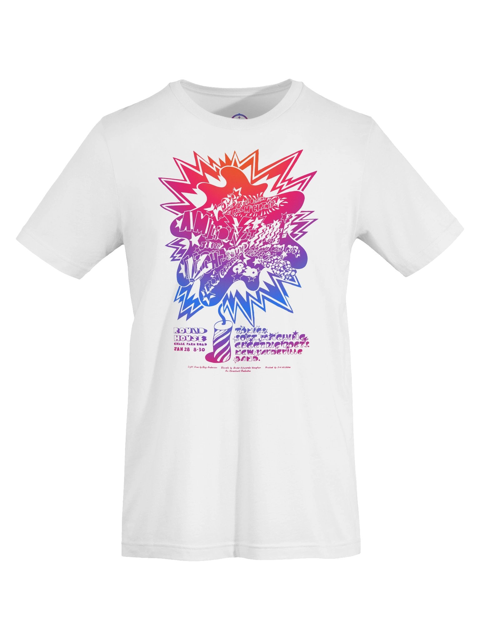Million Volt Light & Sound Rave (Unit Delta Plus/EMS) Vintage Rave T-Shirt product image (5)