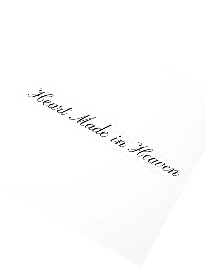 Heart Made in Heaven Sticker product image (2)