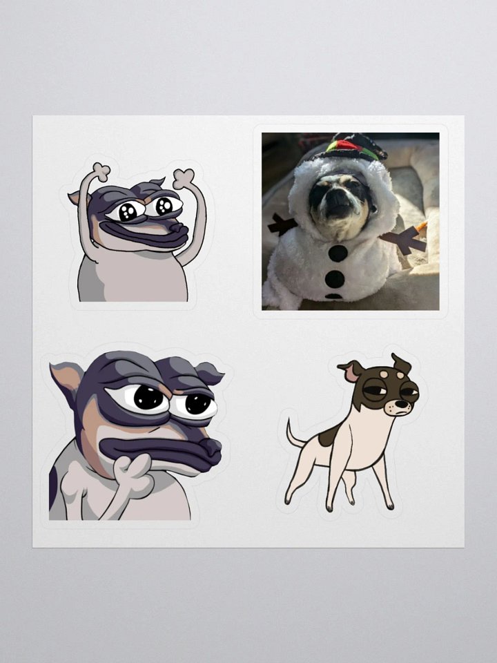 Pawsitively Adorable Cookie the Dog Sticker Set product image (1)