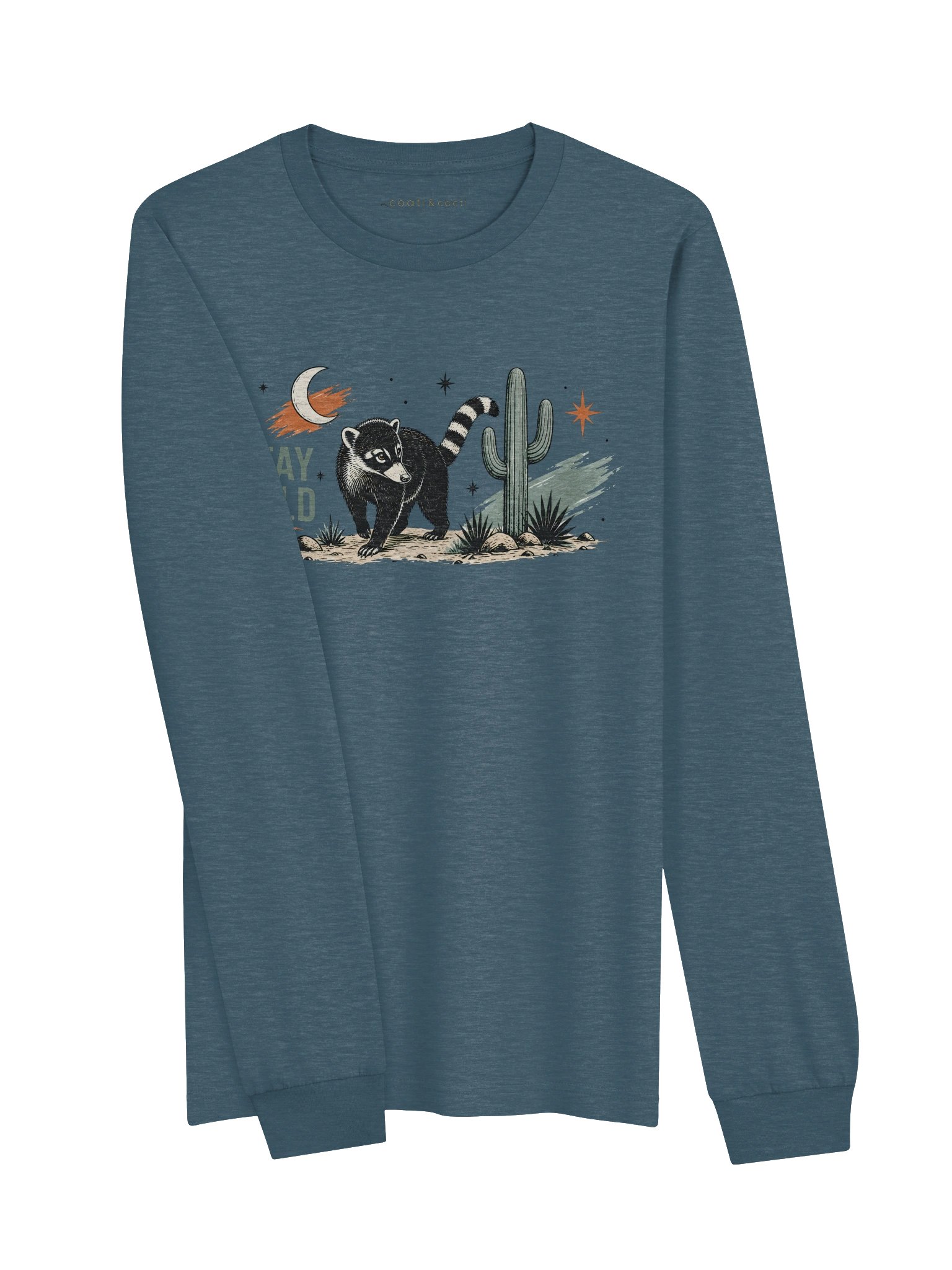Stay Wild Off-Road Mischief Coatimundi Desert Tee product image (3)