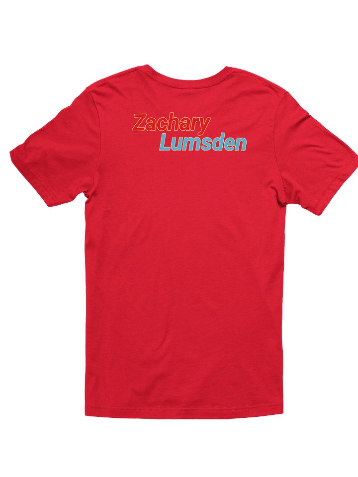 Zach Owl Red shirt product image (2)