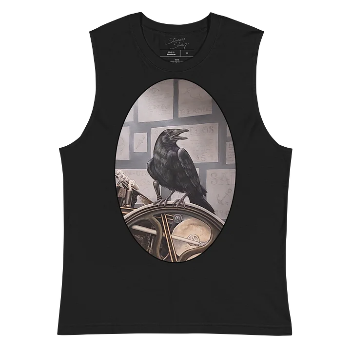 Raven's Letterpress Muscle Tank product image (1)