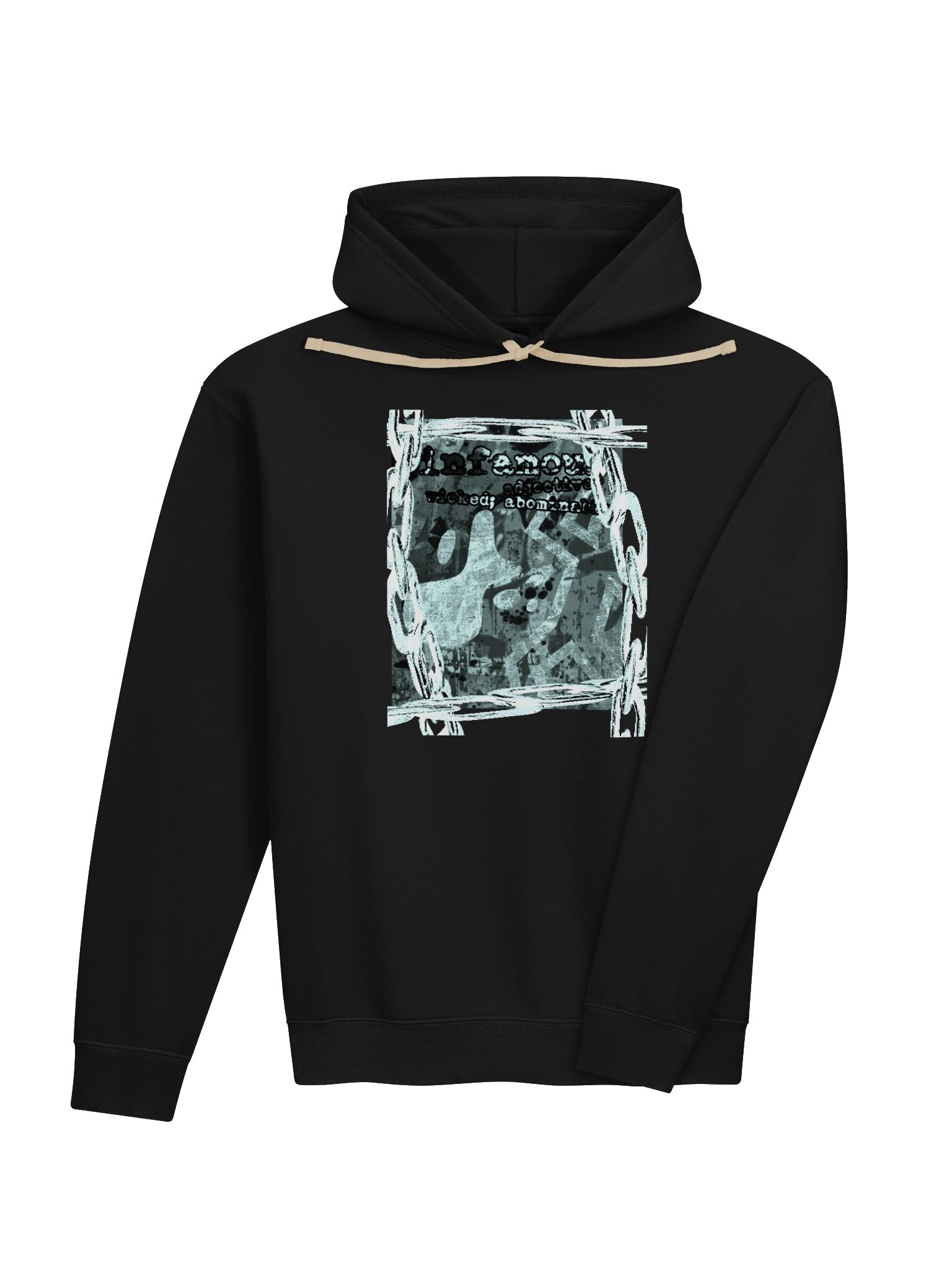 SOFT GRUNGE INFAMOUS HOODIE product image (8)