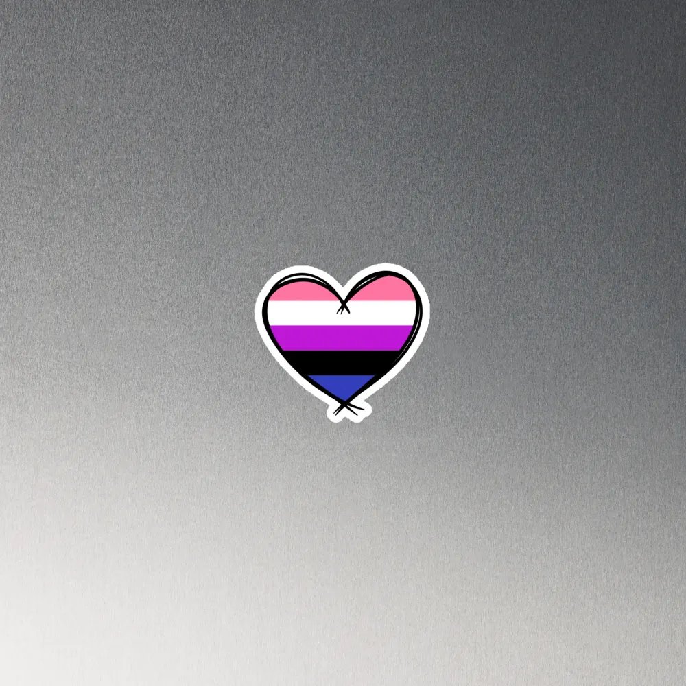 Gender Fluid Pride Magnet product image (4)