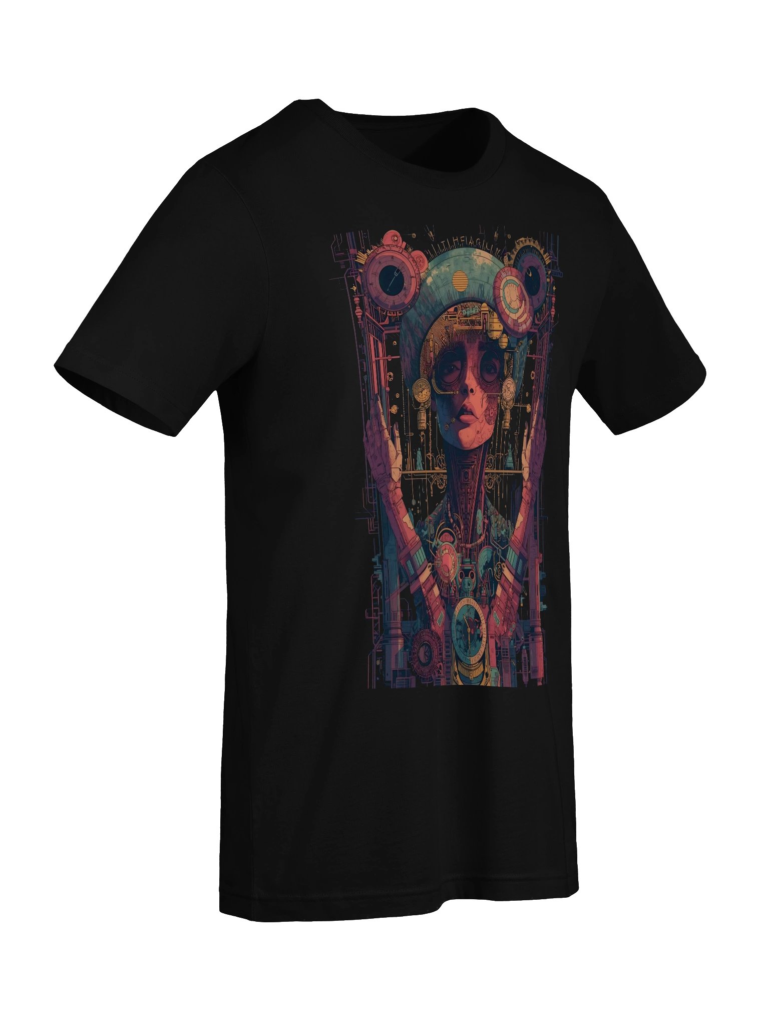 Bohemian Cyborg Girl Lightweight T-Shirt product image (2)