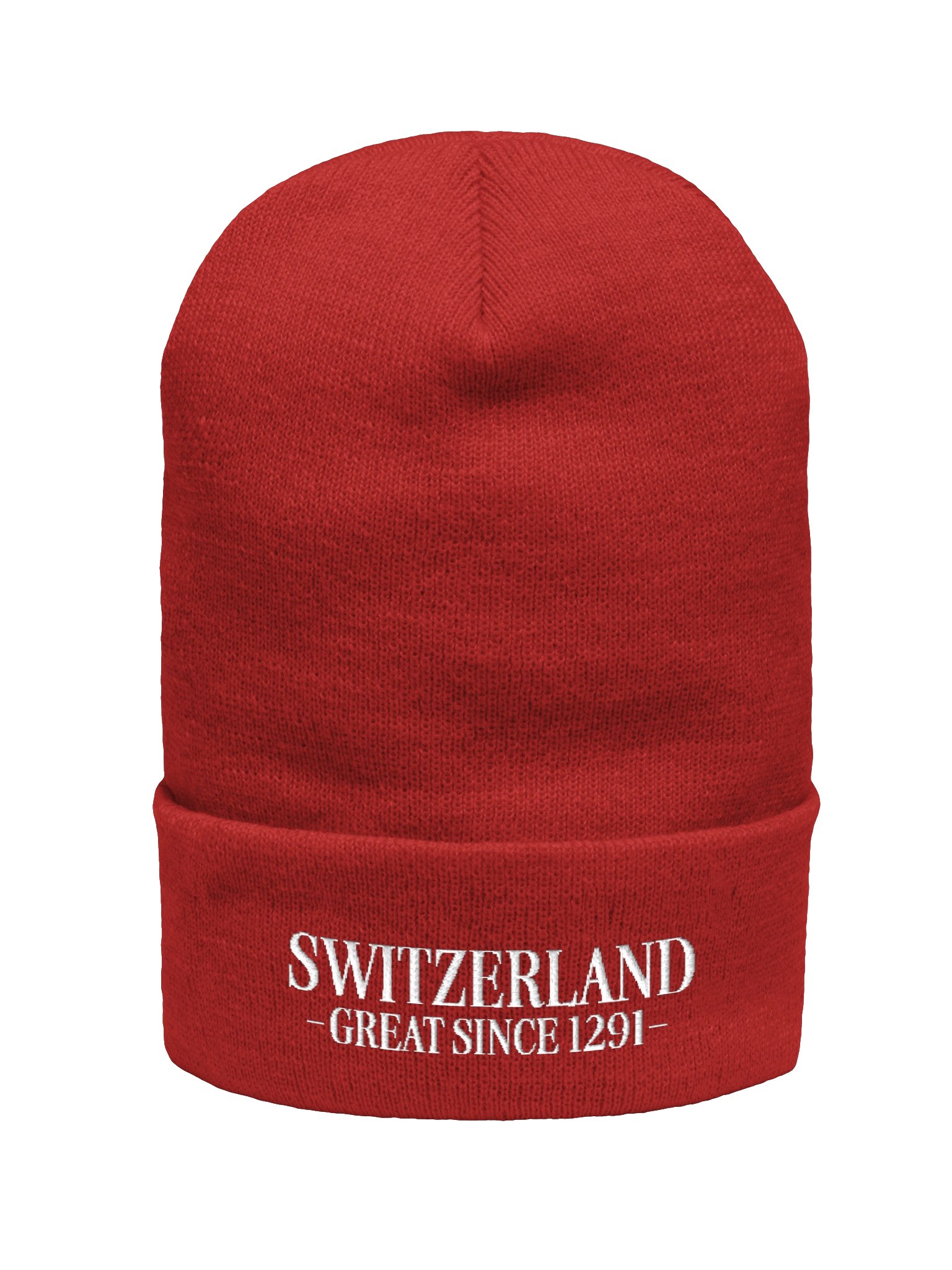 Switzerland Great Since 1291 Beanie – Schweizer Wintermütze product image (61)