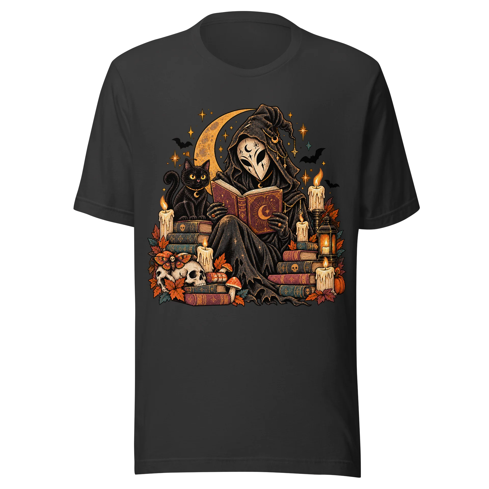 Gothic Moonlit Spellcaster Tee product image (1)