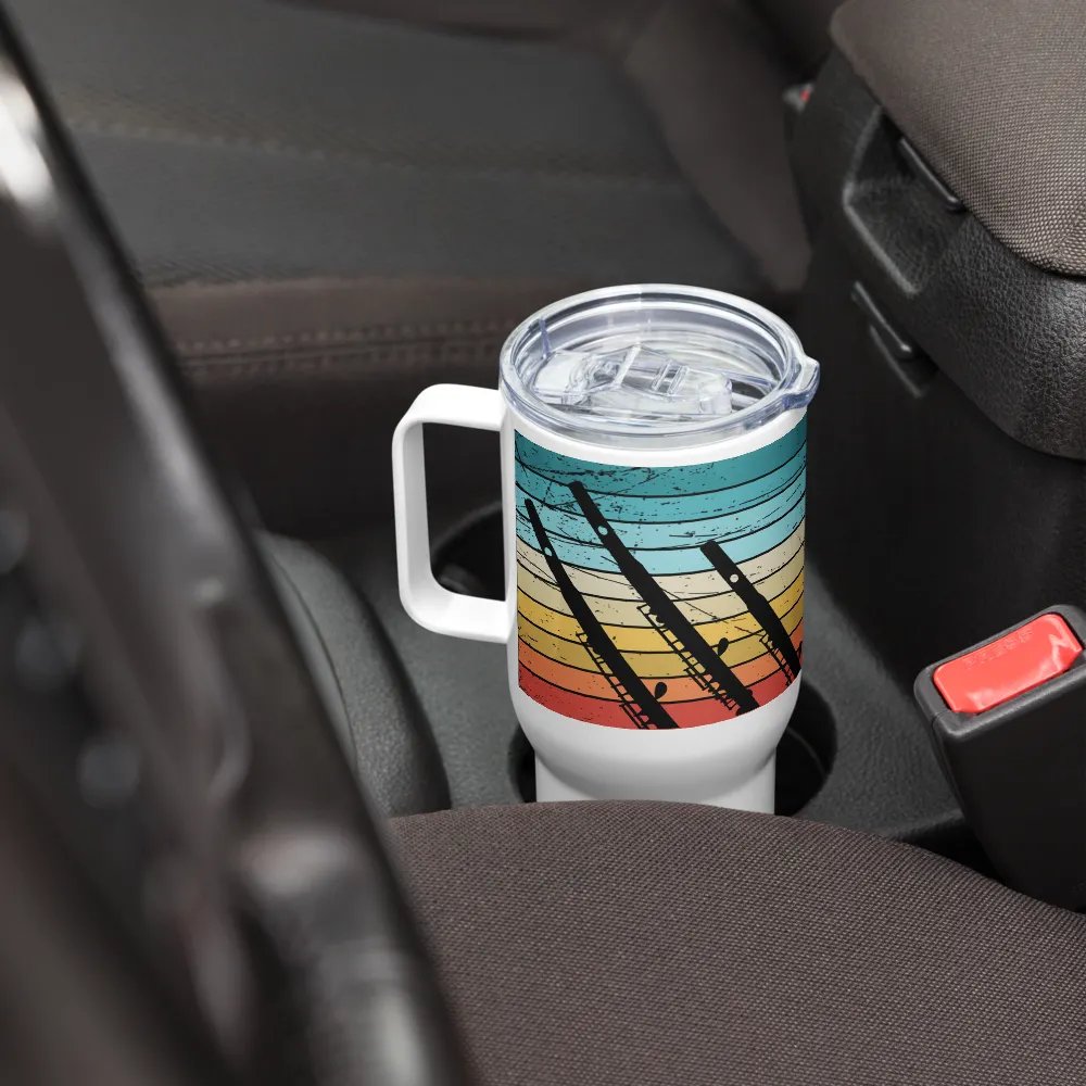 Abstract Flute Stainless Steel Travel Mug - Piccolo product image (8)