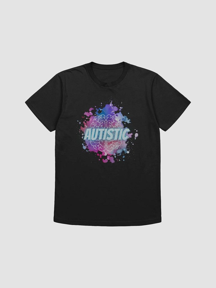 Autistic Paint Splatter Brain Super Soft Shirt product image (1)