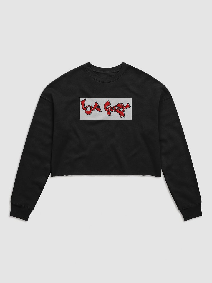 LOL Love crazy long sleeve crop top product image (1)