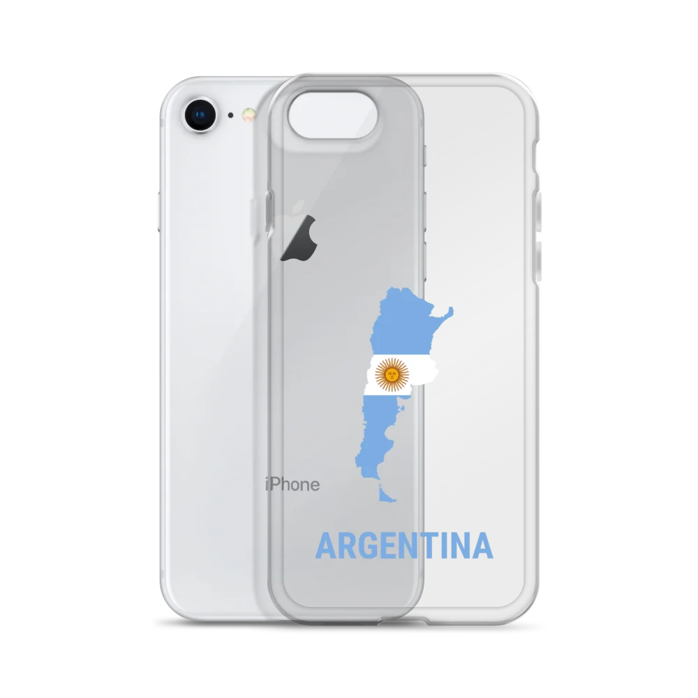 Argentina 2026 World Cup Flag iPhone Tough Case - Argentina Soccer Phone Cover - Dual Layer Protective Case product image (2)