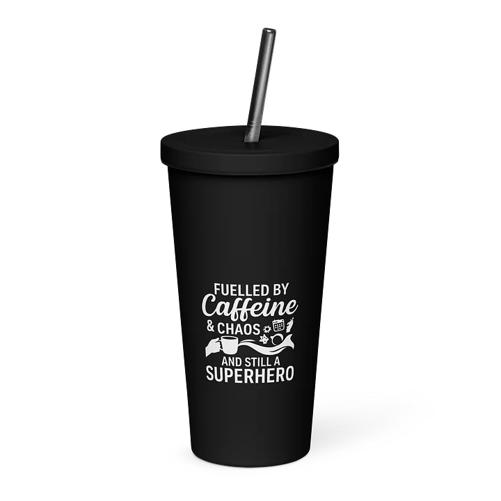 Fueled By Caffeine 20oz Tumbler — Veterans & Young Farmers Alliance product image (1)