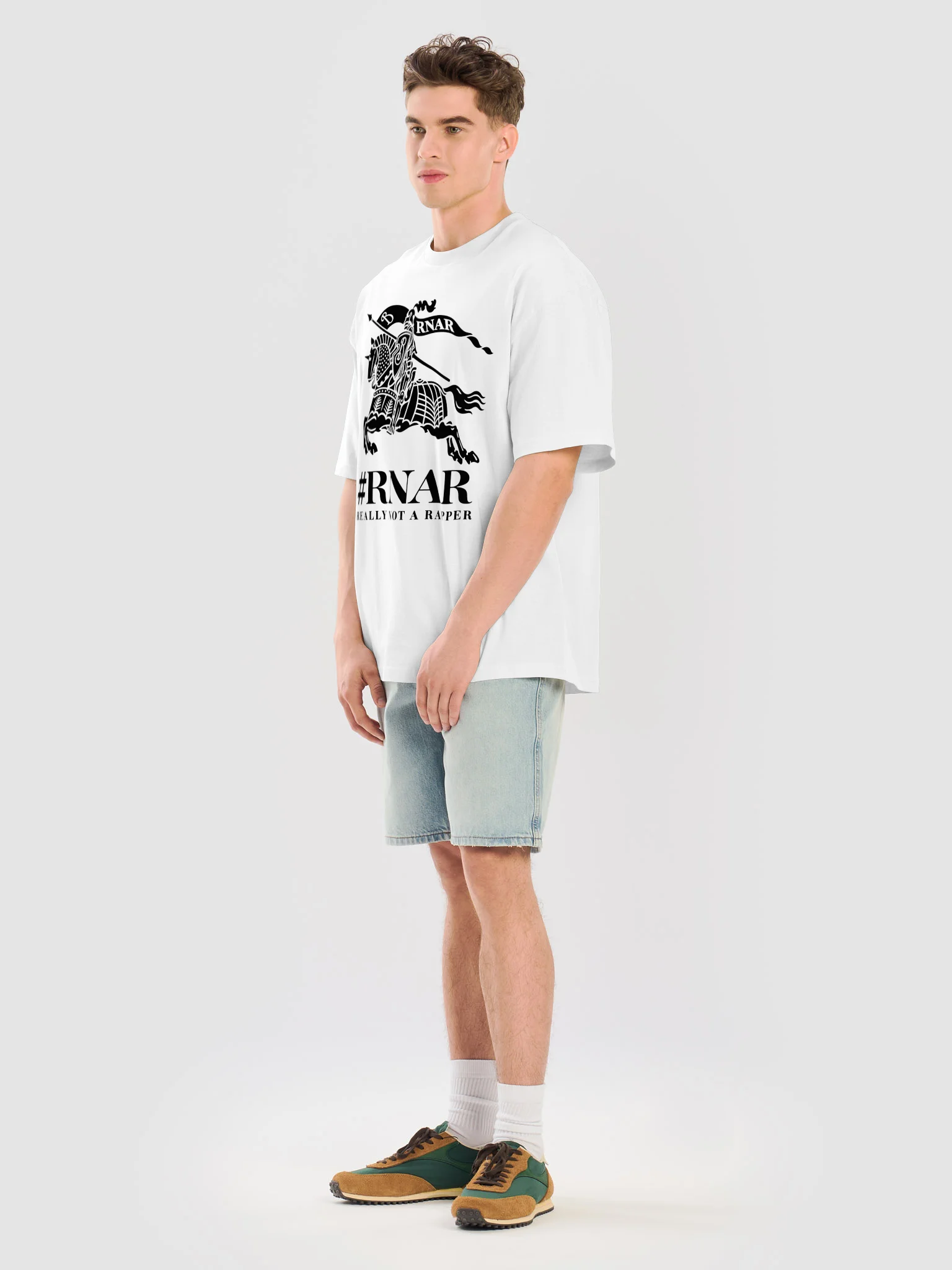 RNAR LGPRINT White T-Shirt product image (7)