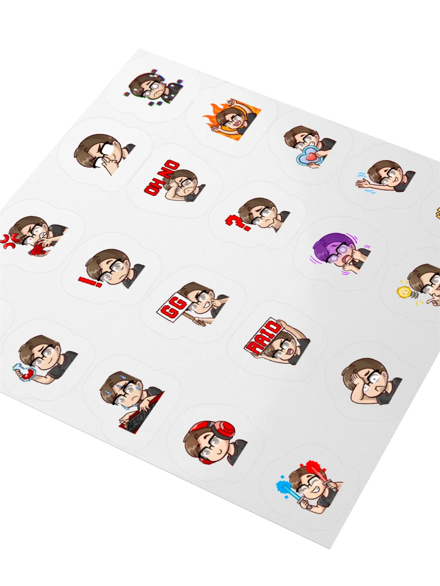 CrimsonStrife "EmotiStickers" Collection: Wave 1 product image (8)