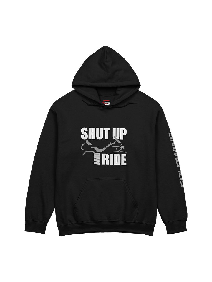 SHUT UP and RIDE Hoodie Goldwing product image (1)