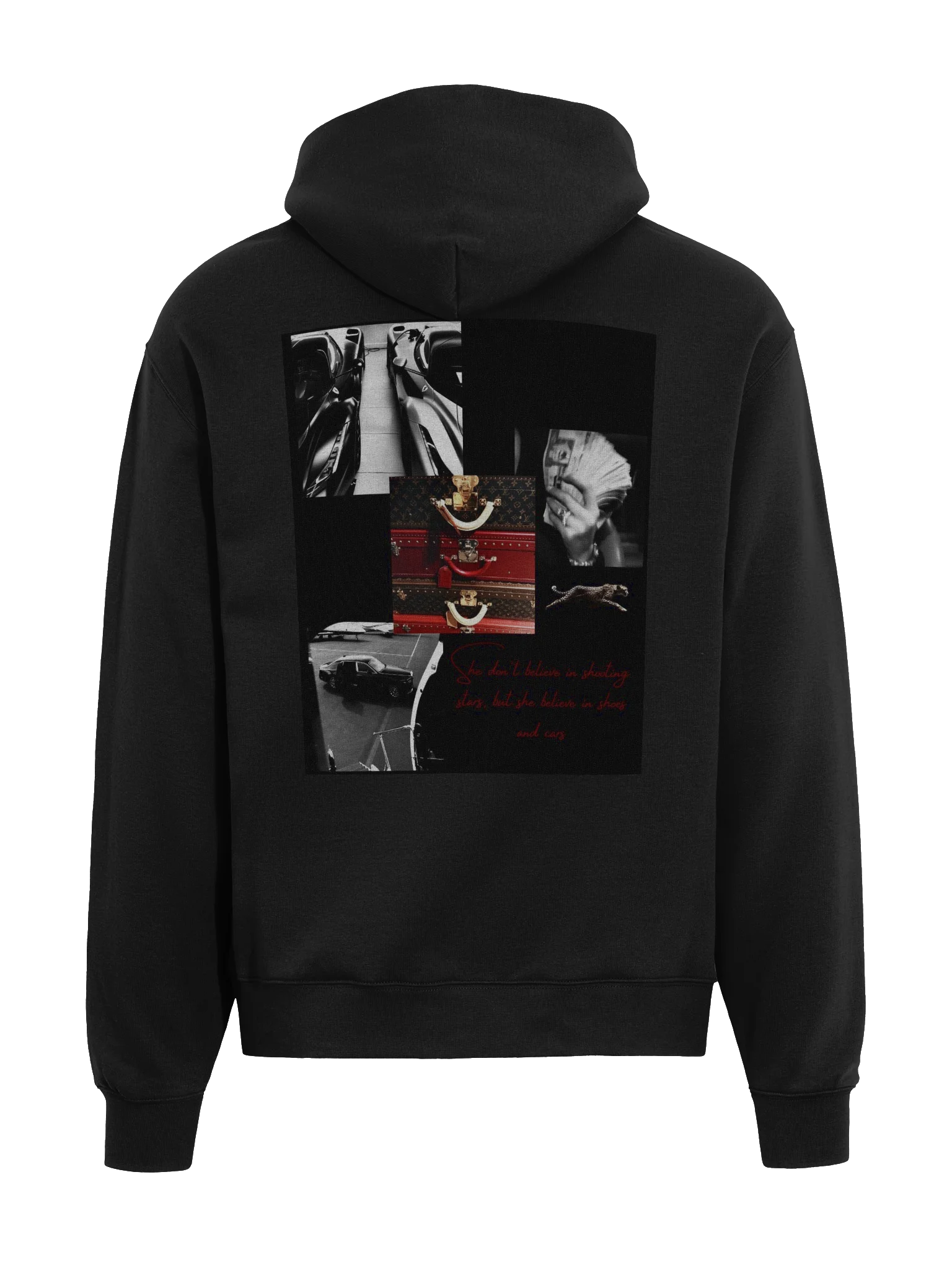 Luxury Lifestyle Collage Oversized Hoodie product image (1)