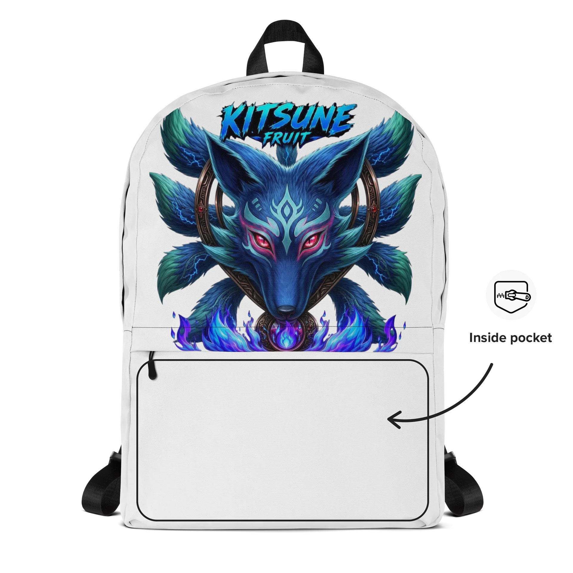 Blox Fruits and Roblox Gamer School Backpack for Kids product image (2)