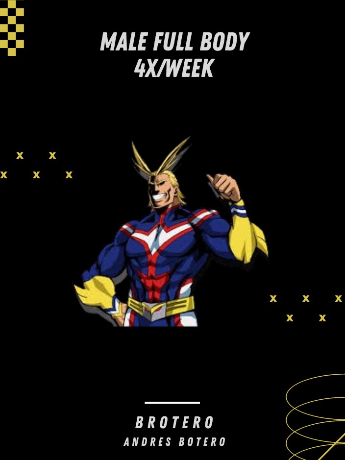 Male Full Body 4x/Week product image (1)