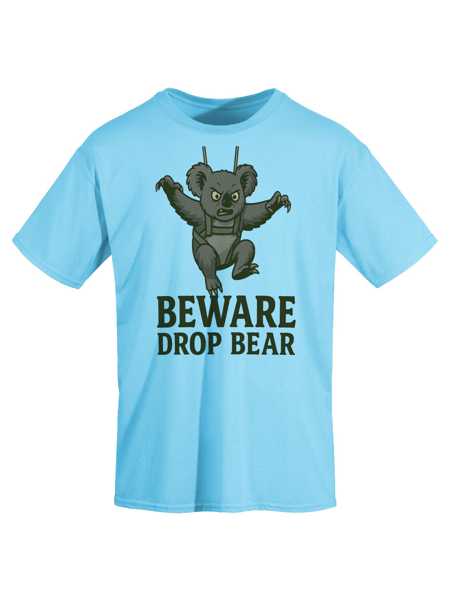 Funny Drop Bear T-Shirt – Gildan 5000 Unisex Heavy Cotton Tee product image (23)