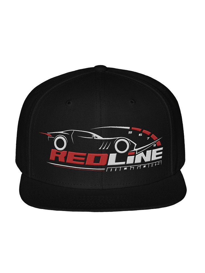 Red Line Flat Bill Hat product image (5)