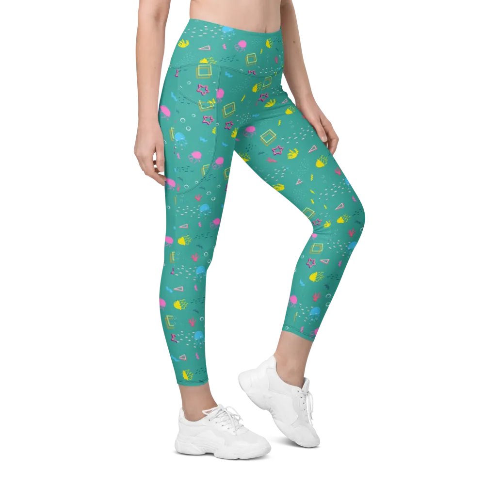 Shifty Seas pattern pocket leggings product image (6)