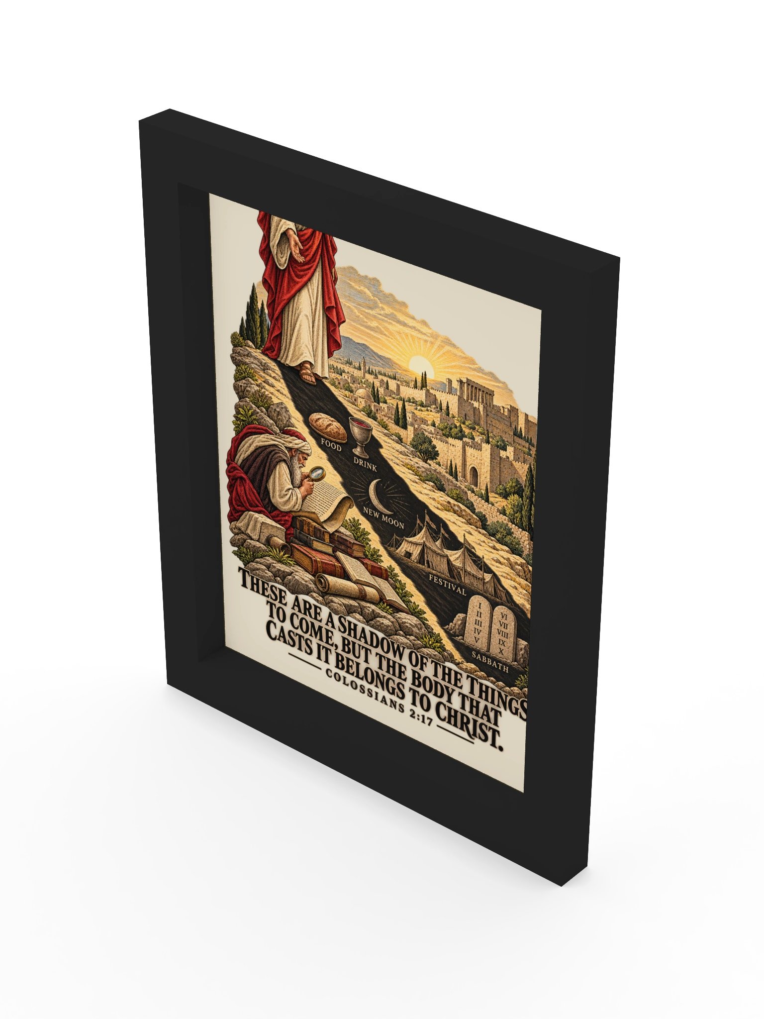 Body and Shadow Framed Wall Art product image (3)